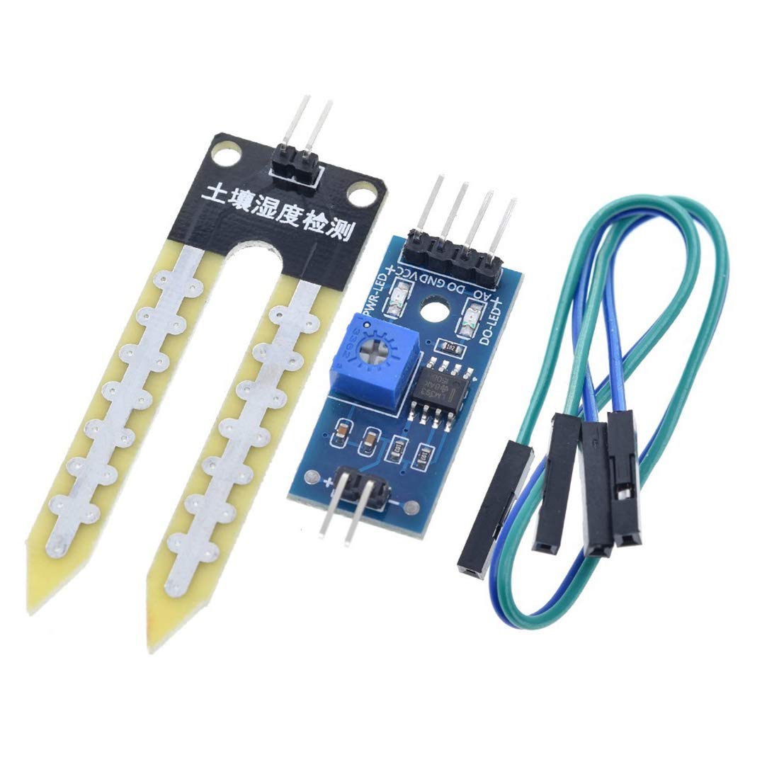 Sensor de humedad del suelo — componente electrónico en Colombia | GYO Ingeniería