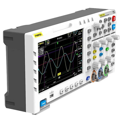Osciloscopio portátil digital 2 en 1. Dos canales 100MHz - FNIRSI-1014D — componente electrónico en Colombia | GYO Ingeniería