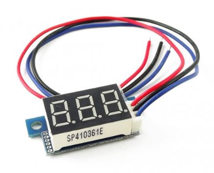 MiniVoltimetro DC 0-100V — componente electrónico en Colombia | GYO Ingeniería